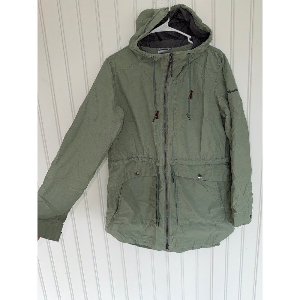 Columbia windbreaker jacket coat trench gorpcore utility hiking outdoor pnw